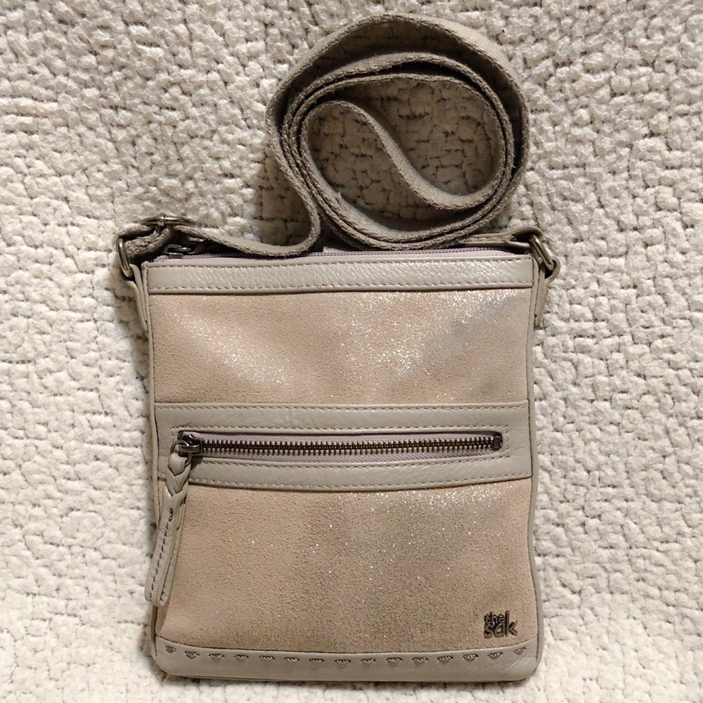 TheSak Sage Pax Suede Crossbody Bag.